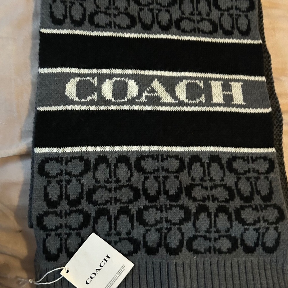 Coach men’s scarf